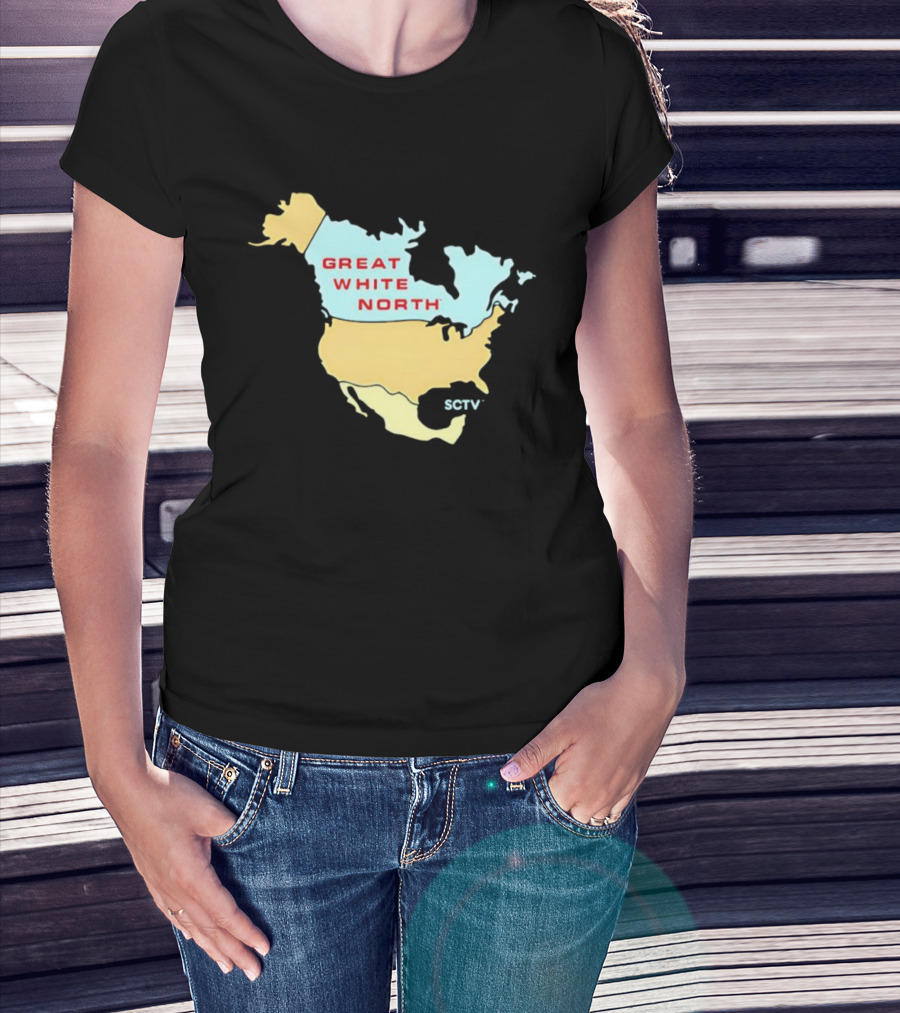 SCTV Great White North Map T-Shirt