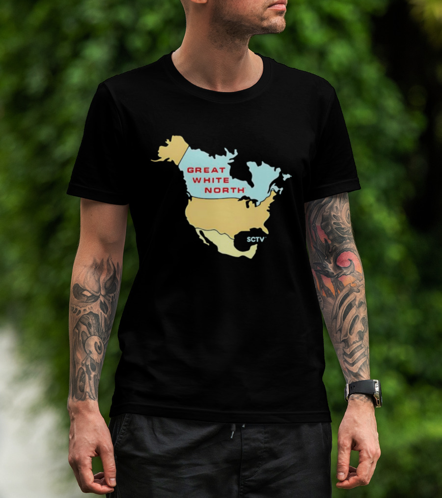 SCTV Great White North Map T-Shirt