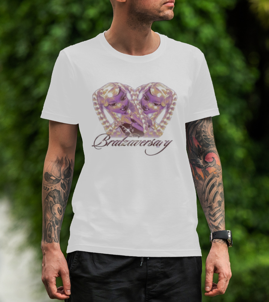 Bratz Twinning Bratzaversary Heart Design T-Shirt
