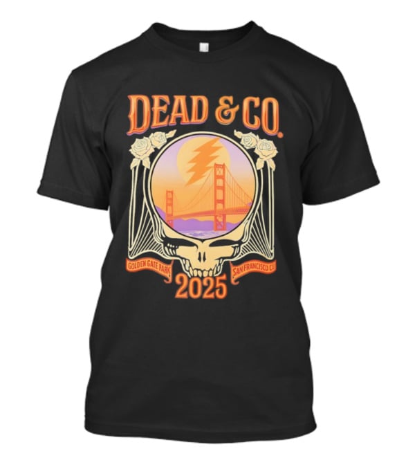 Dead And Company 2025 Golden Gate Park San Francisco CA T-Shirt