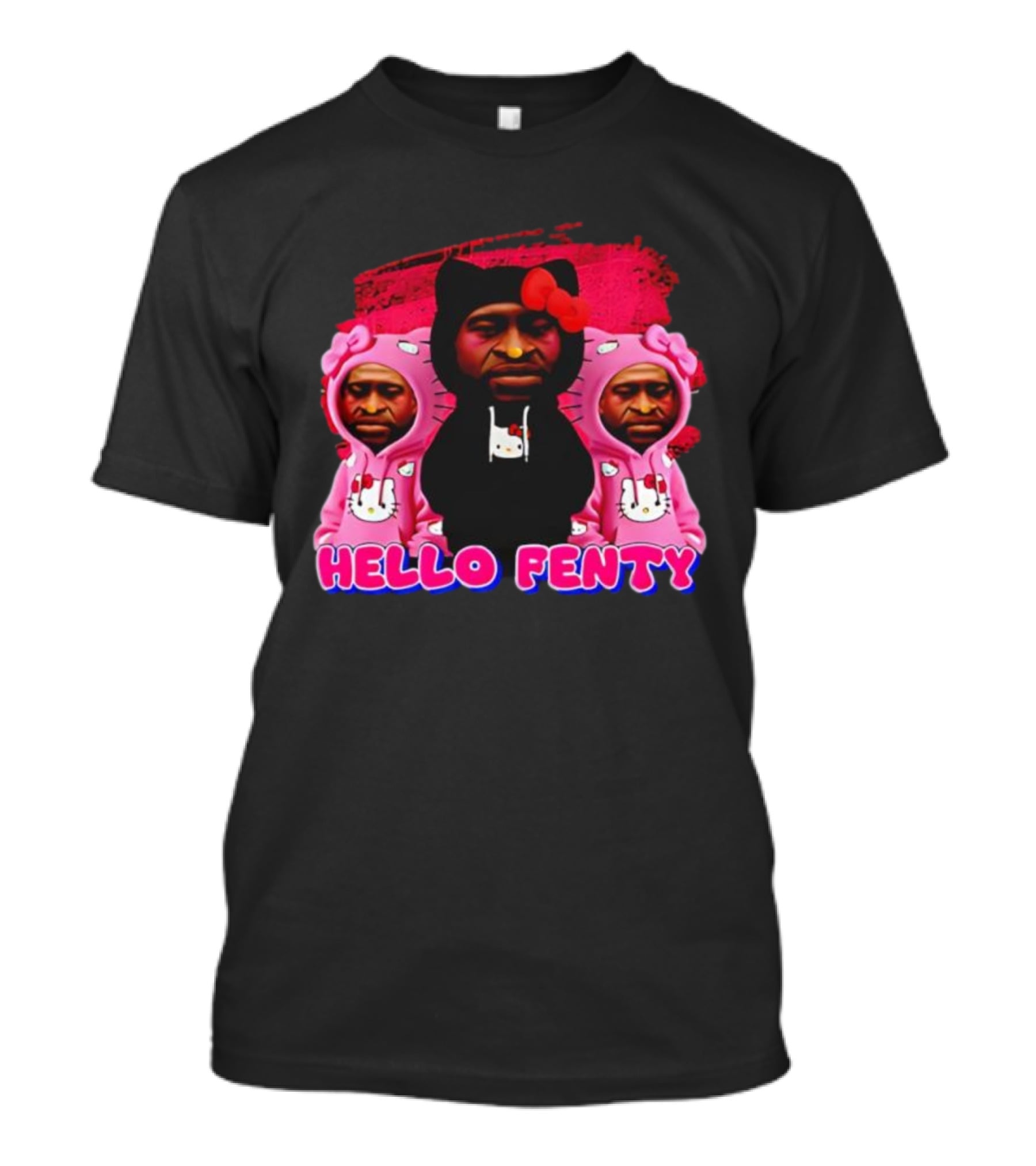 Hello Kitty Fenty Funny Graphic T-Shirt