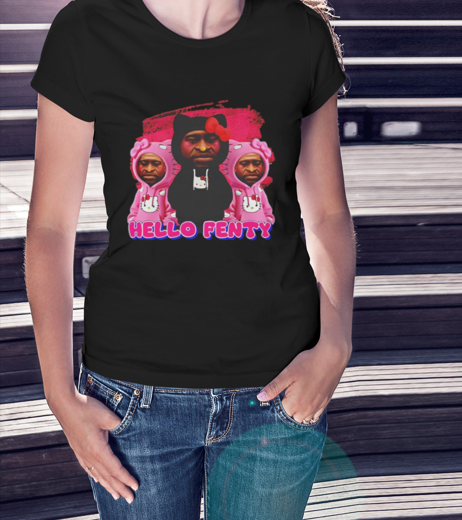 Hello Kitty Fenty Funny Graphic T-Shirt