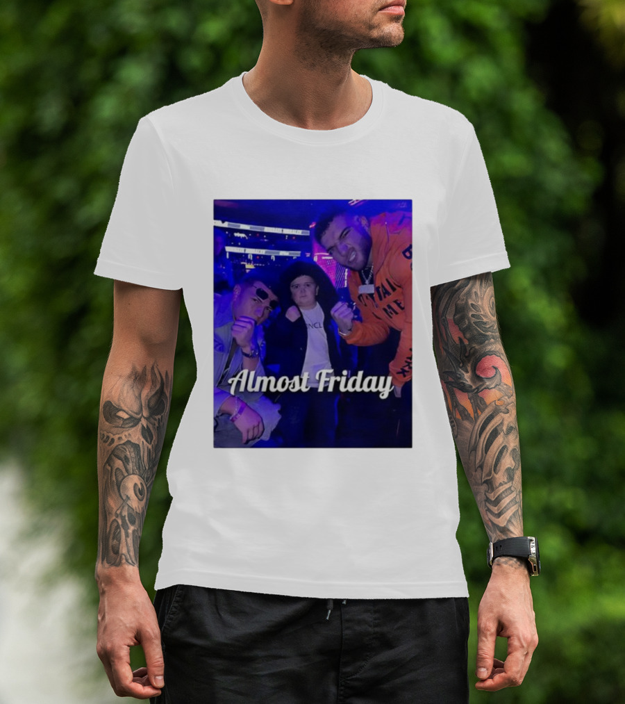 Almost Friday Hasbulla Pavia Skatt Night Out T-Shirt