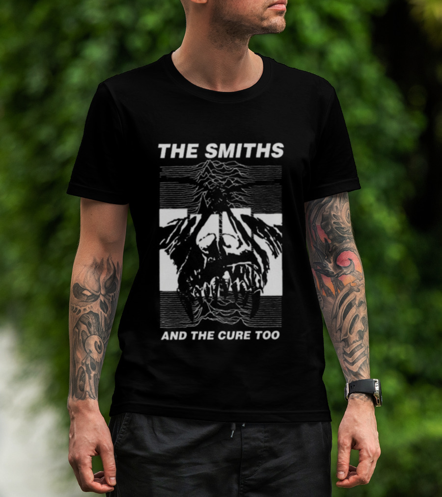 Motorhead The Smiths The Cure Too Pretty Hate Machine All The Bands T-Shirt
