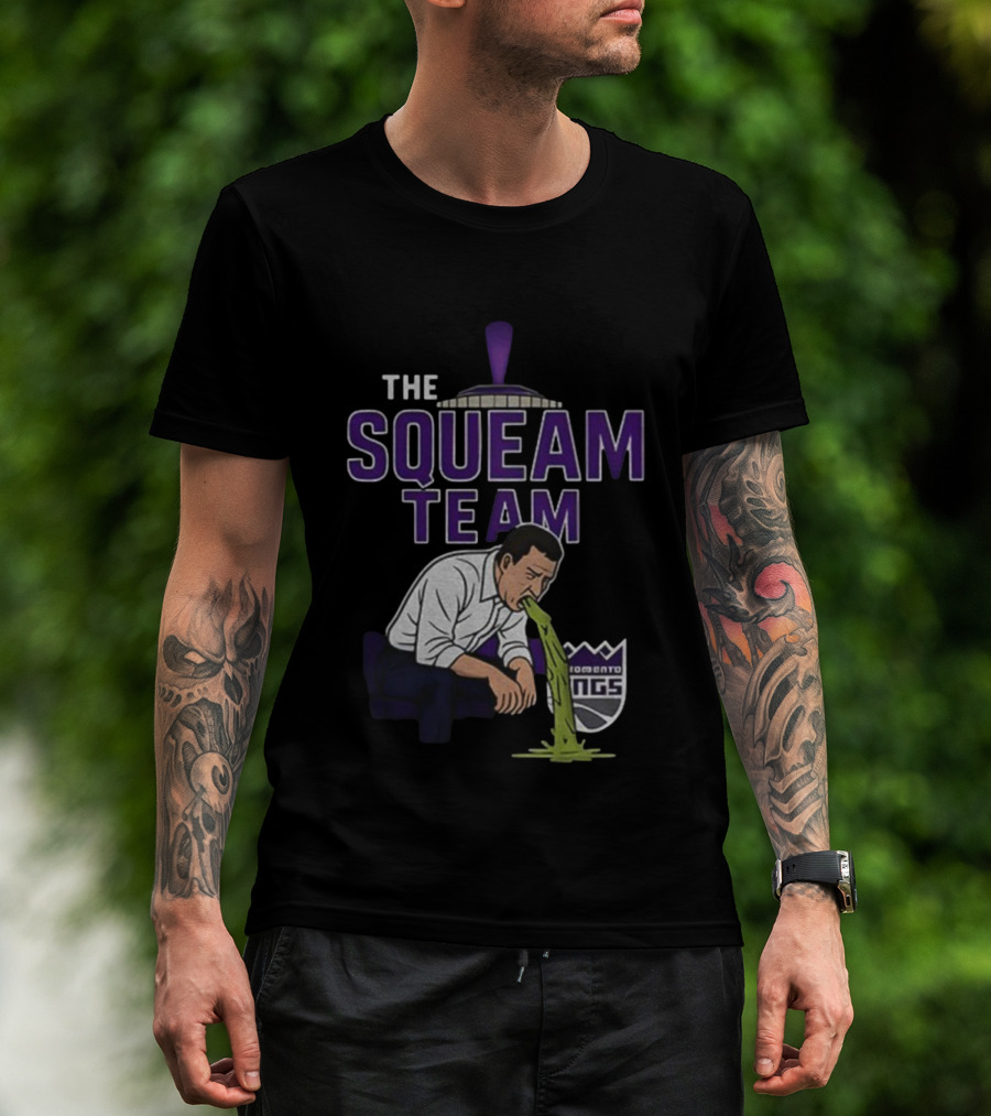 Sacramento Kings The Squeam Team Basketball 2025 T-Shirt