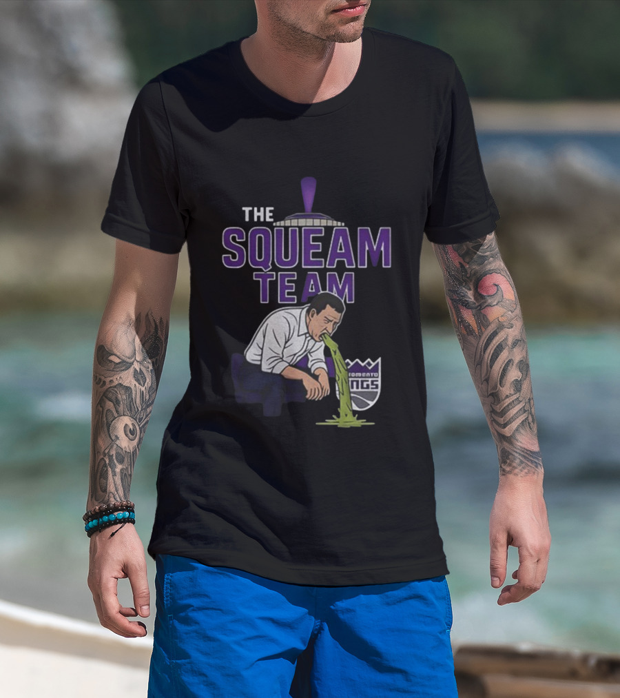 Sacramento Kings The Squeam Team Basketball 2025 T-Shirt