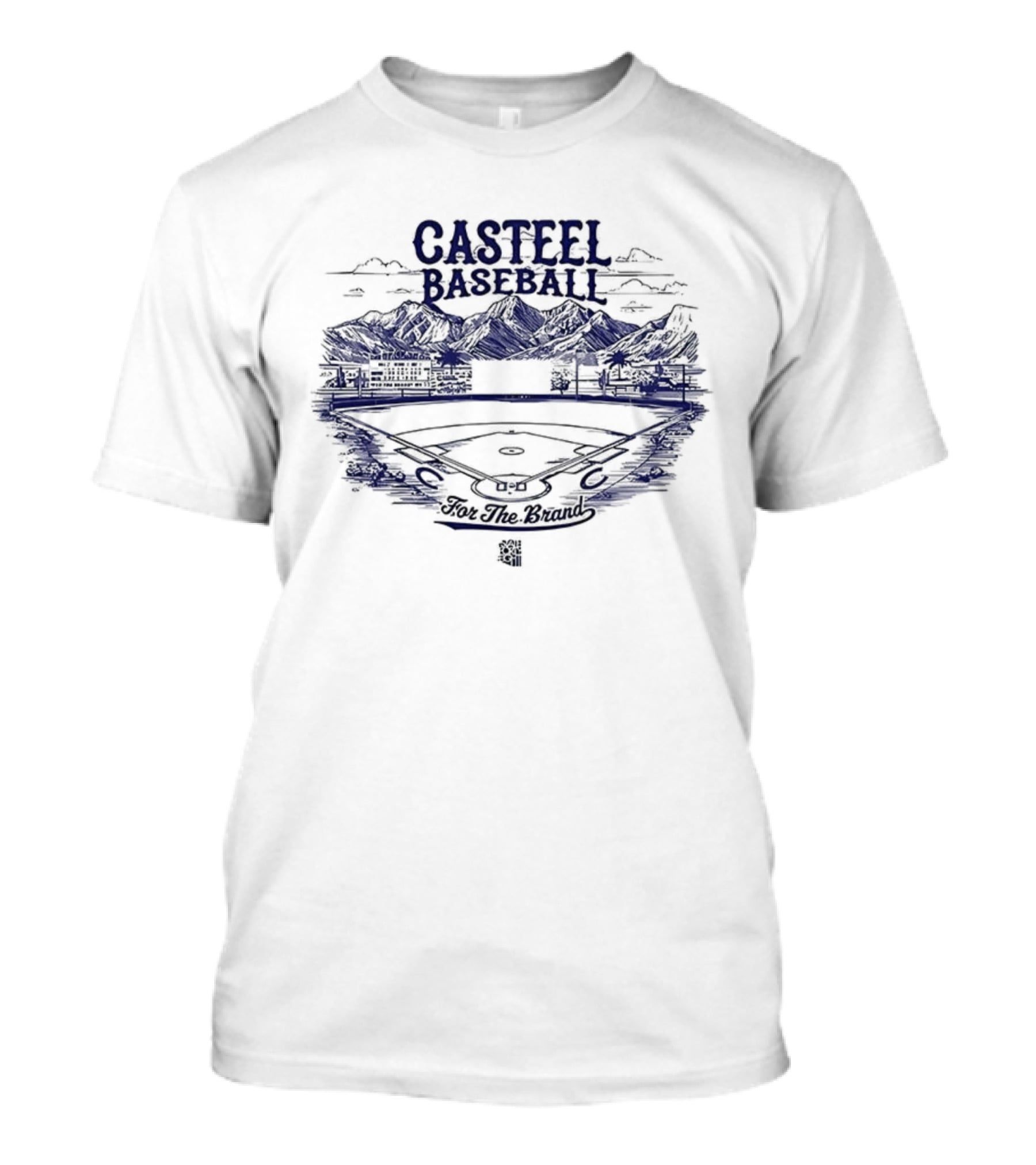 Casteel Baseball For The Brand Field 2023 Playball Catch T-Shirt