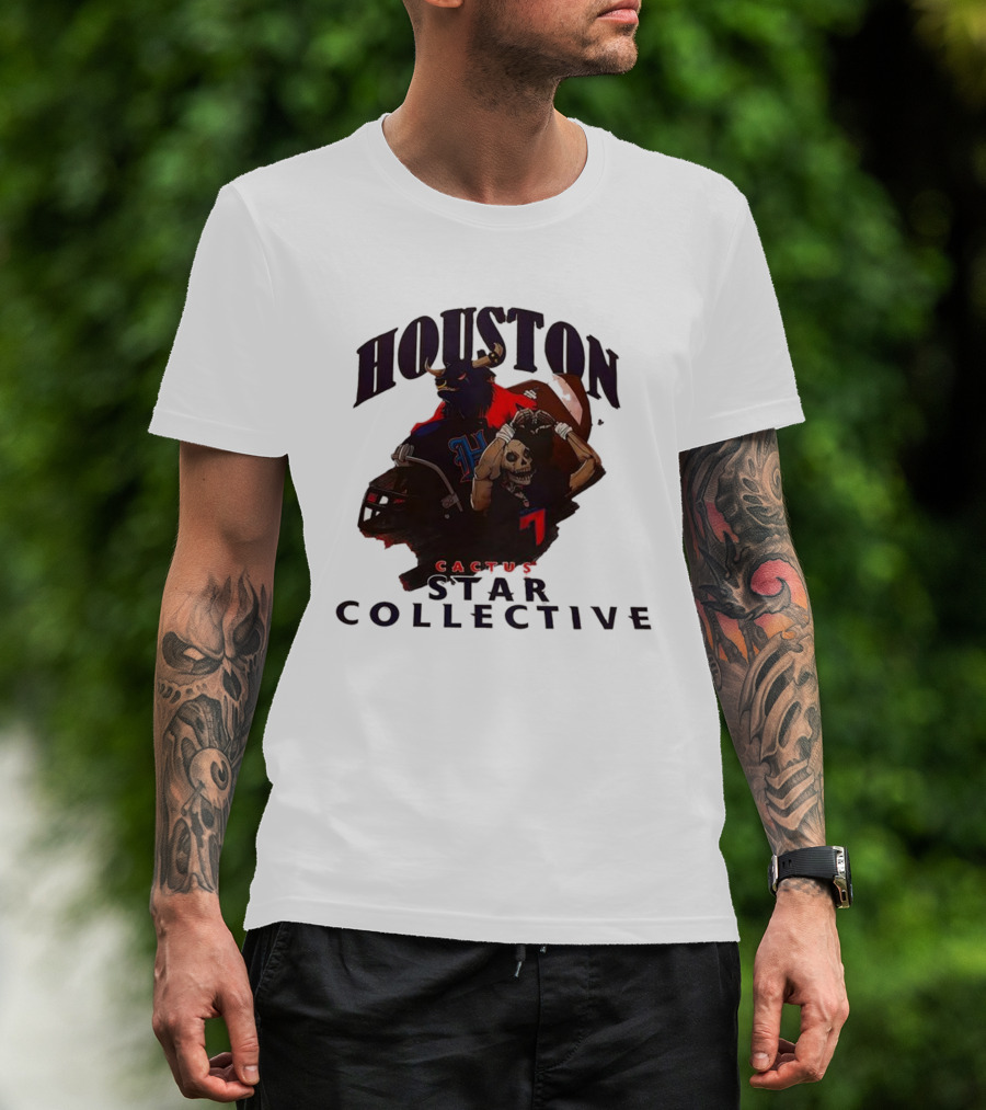 Houston Texans Cactus Star Collective NFL Matchup Theme T-Shirt