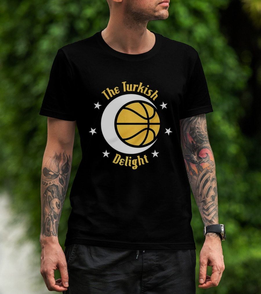 Houston Rockets The Turkish Delight Basketball Crescent Moon And Stars T-Shirt