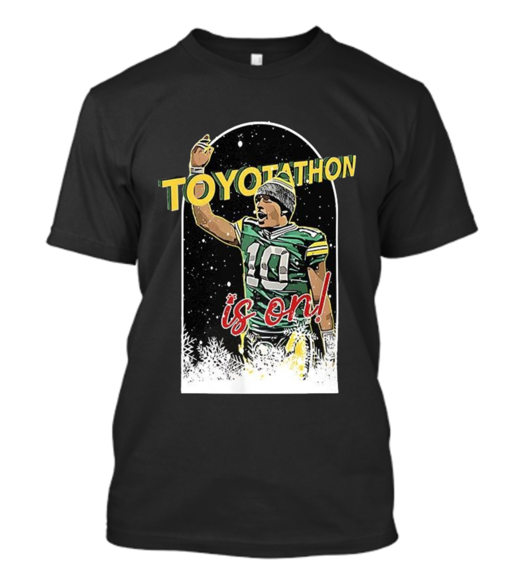 Toyotathon Is On Jordan Love Green Bay Packers Christmas T-Shirt