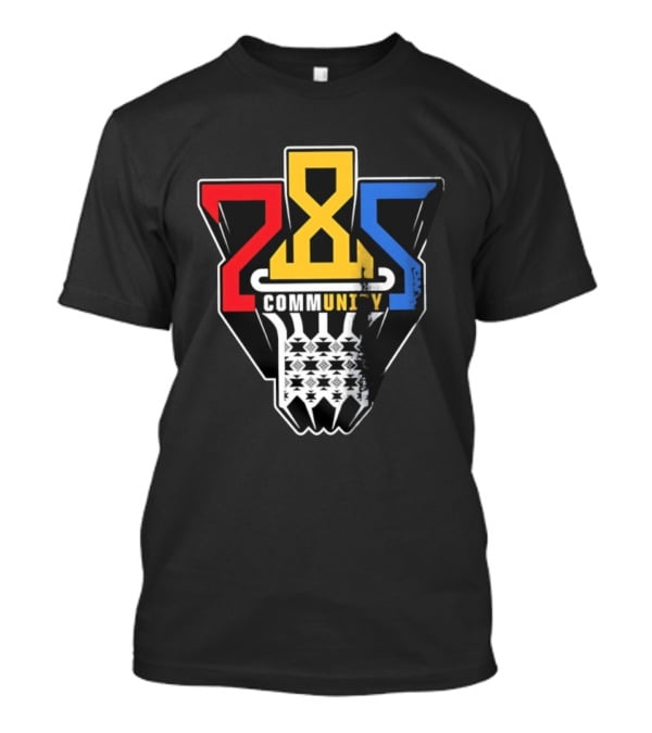Community 28S Kansas Jayhawks Basketball T-Shirt