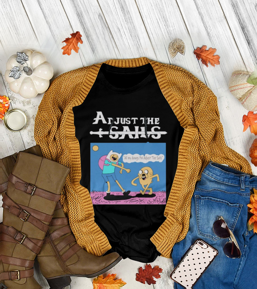 Adjust The Sails All My Dawgs FW Finn X Jake T-Shirt