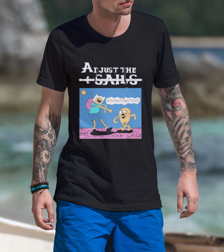 Adjust The Sails All My Dawgs FW Finn X Jake T-Shirt