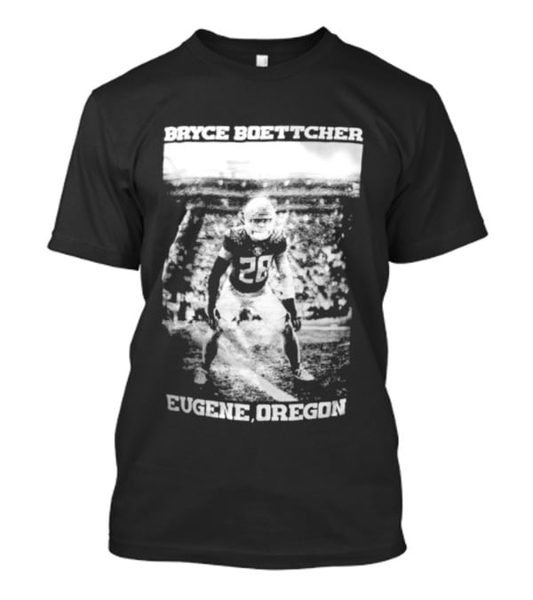Bryce Boettcher Eugene Oregon 35 Football T-Shirt