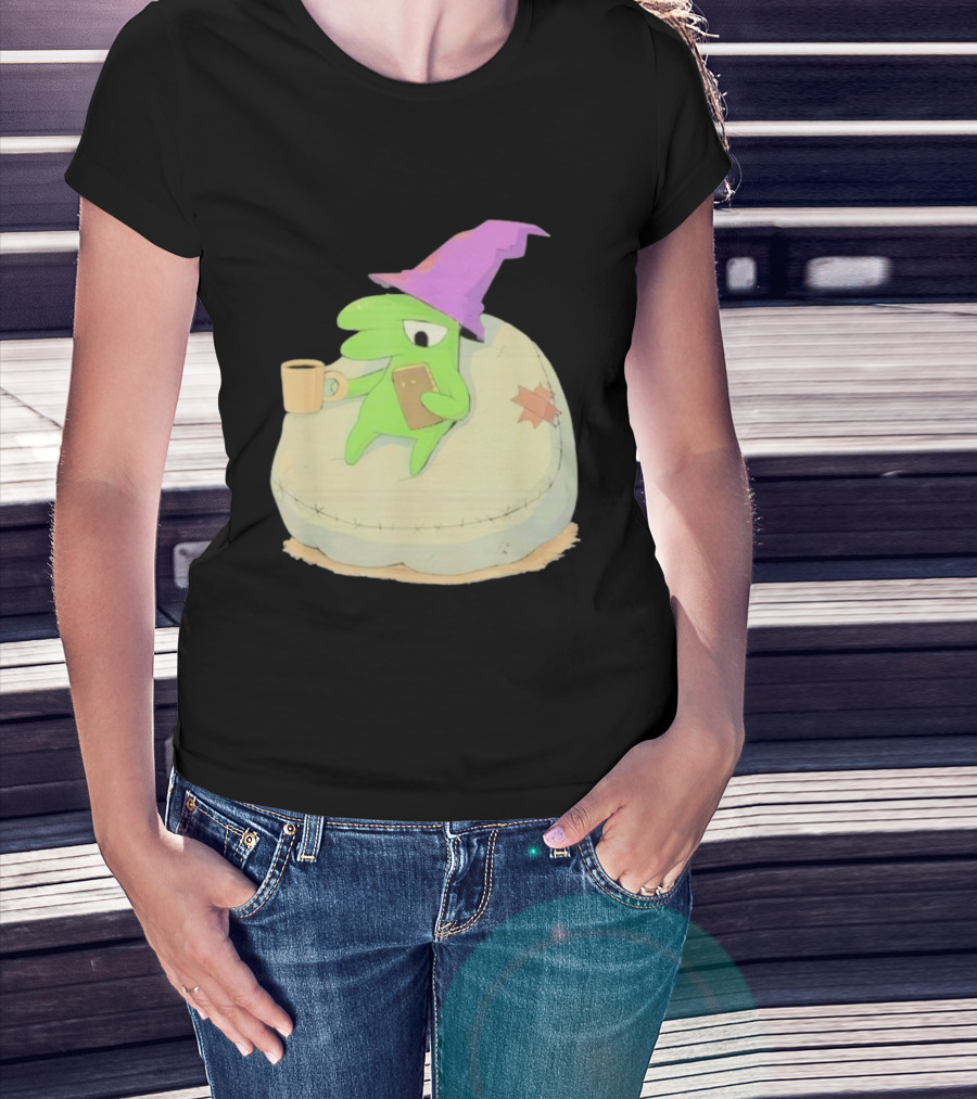 Smiling Friends Glep Vintage Witch Hat Cozy Moment T-Shirt