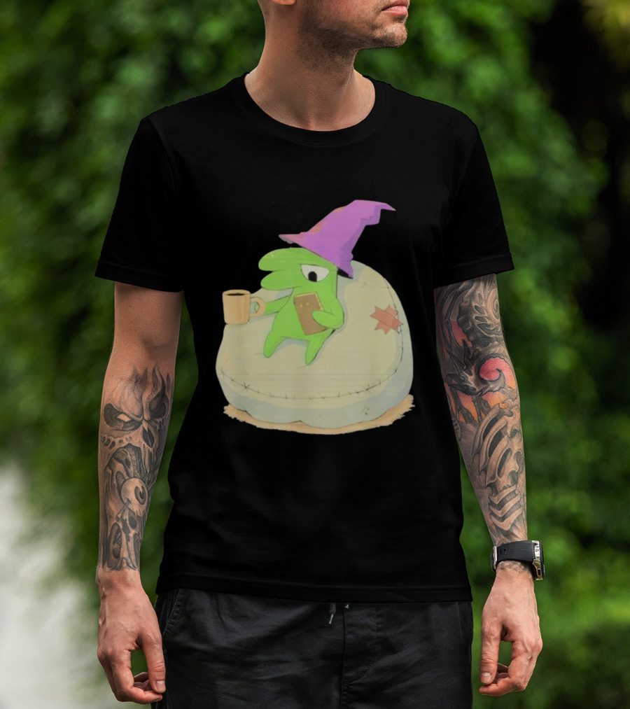 Smiling Friends Glep Vintage Witch Hat Cozy Moment T-Shirt