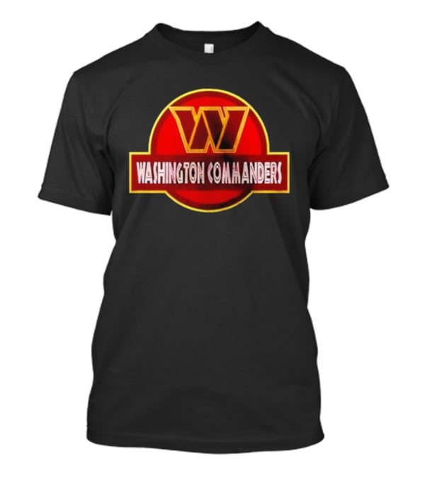 Washington Commanders W Jurassic Park Icon Collaboration T-Shirt