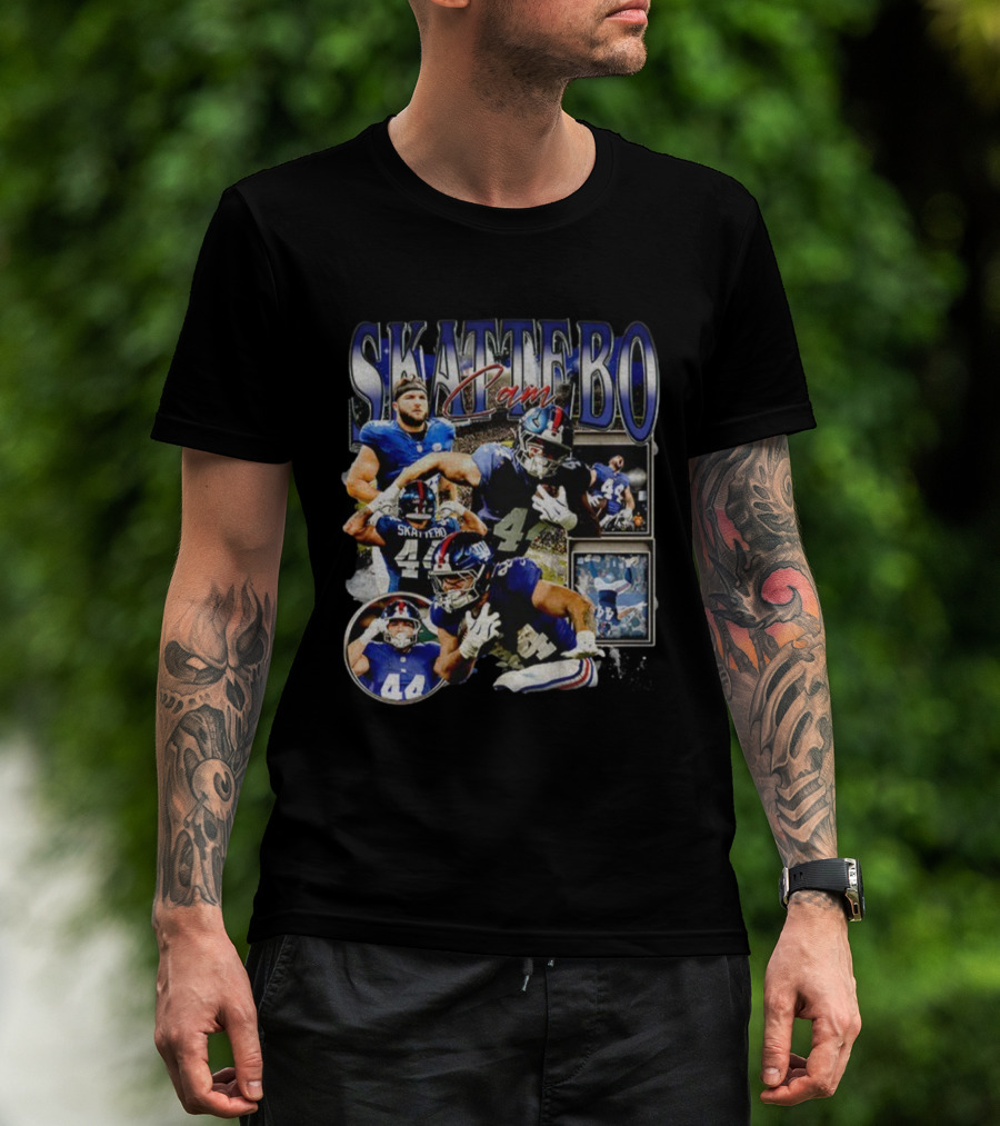 Skattebo Cam 90s Game Day Football Collection T-Shirt