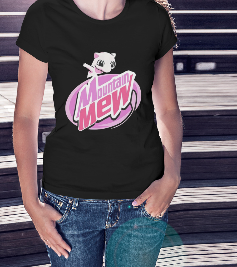 Mountain Mew Cat Pokémon T-Shirt
