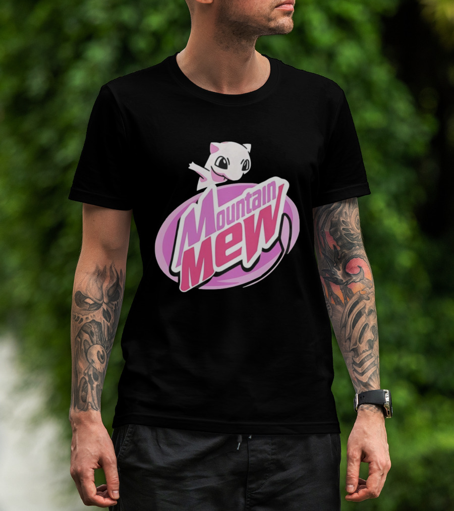 Mountain Mew Cat Pokémon T-Shirt