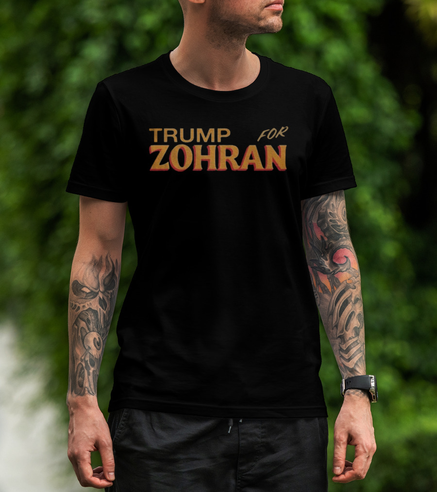 Trump For Zohran T-Shirt