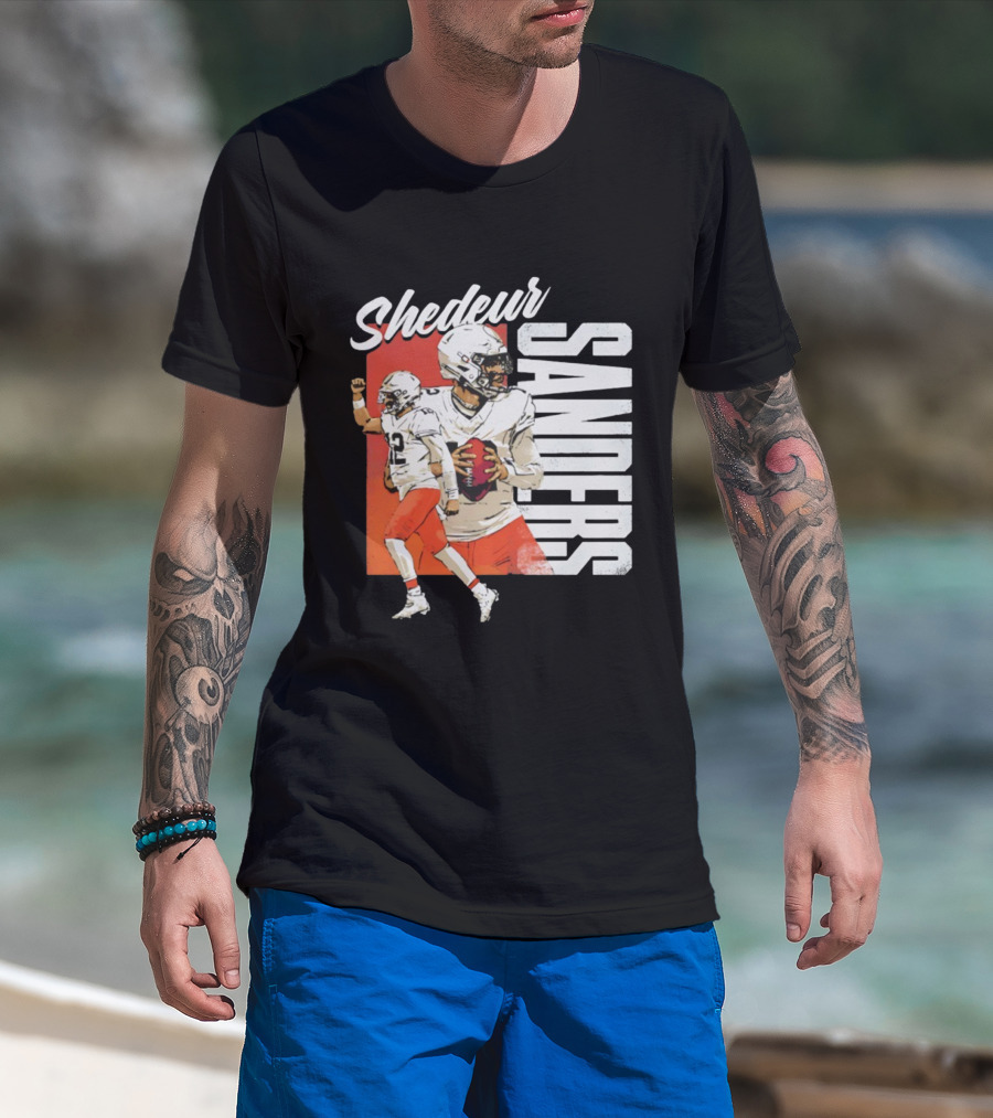 Shedeur Sanders Football Action Highlight Magic T-Shirt
