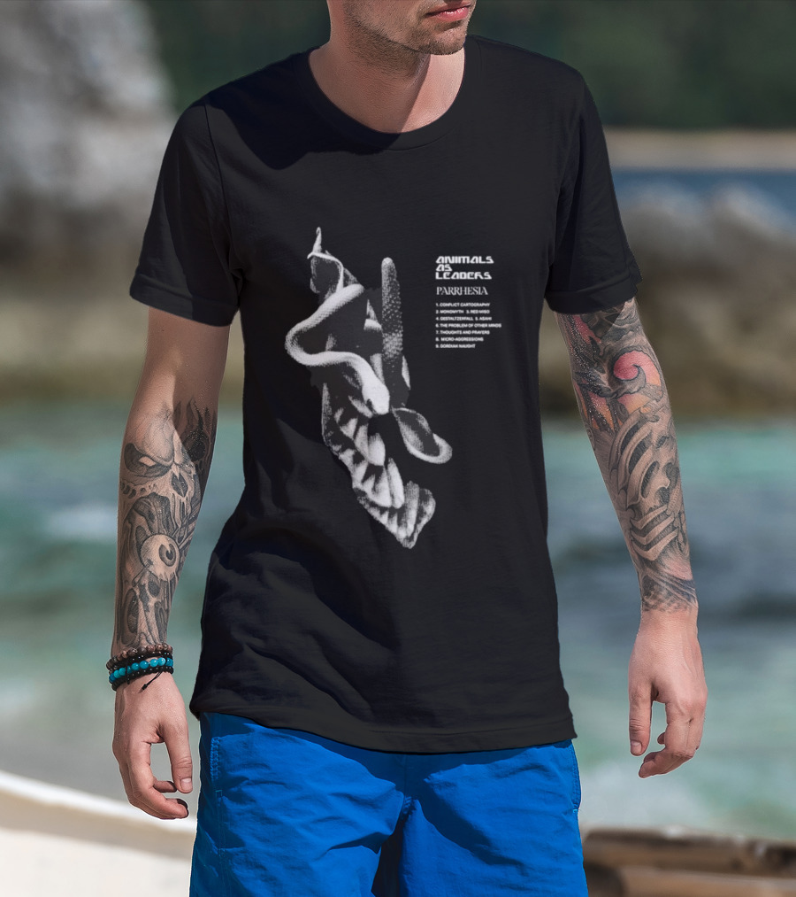 Parrhesia Snake Animals As Leaders Band Merchandise T-Shirt