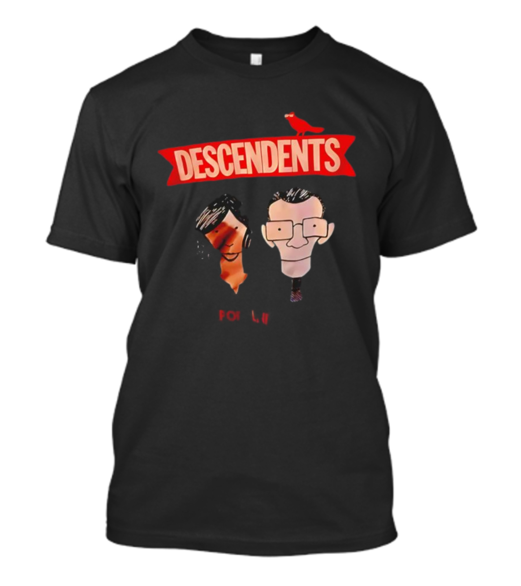 Descendents Band Portland 2025 Event With Iconic Cartoon Characters T-Shirt