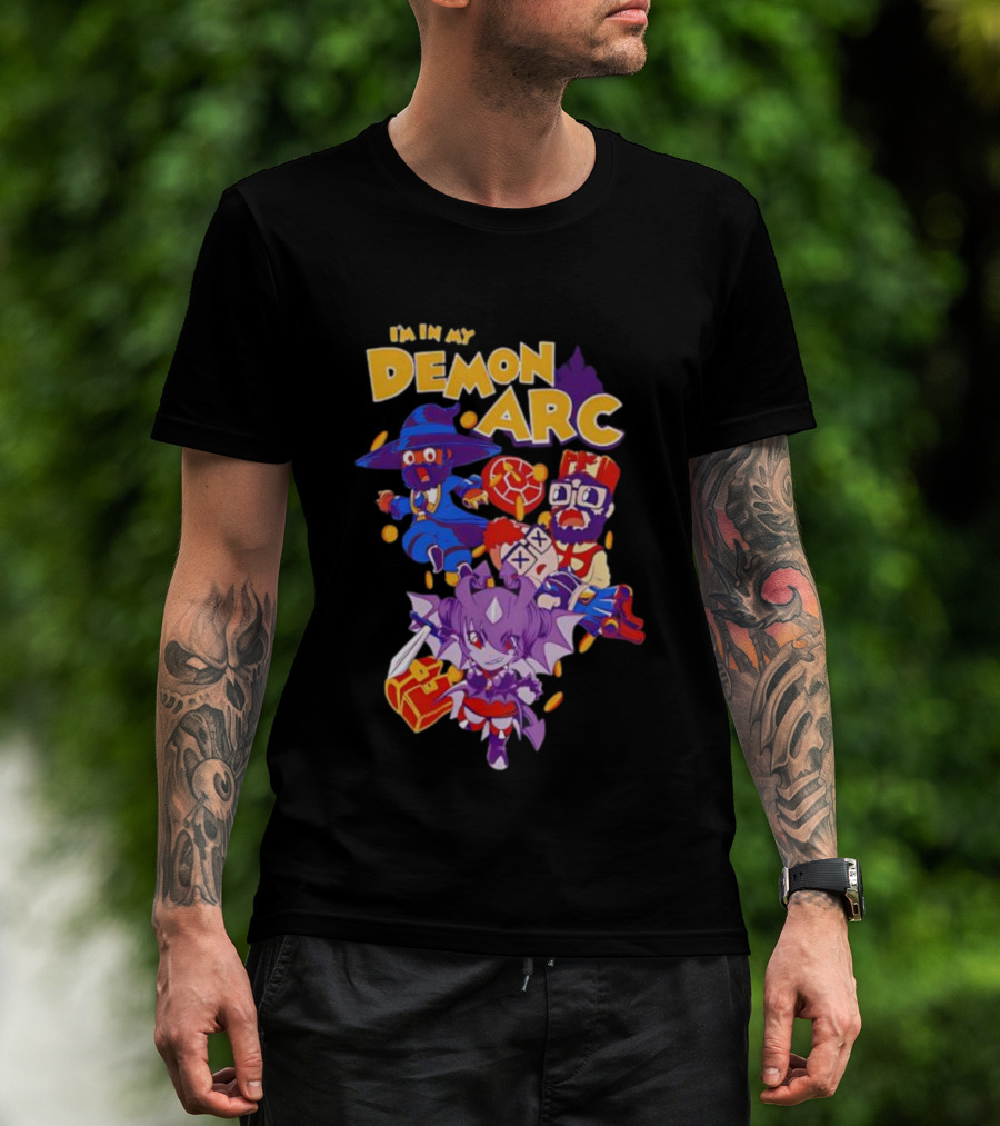 I’m In My Demon Arc Anime Characters Adventure T-Shirt