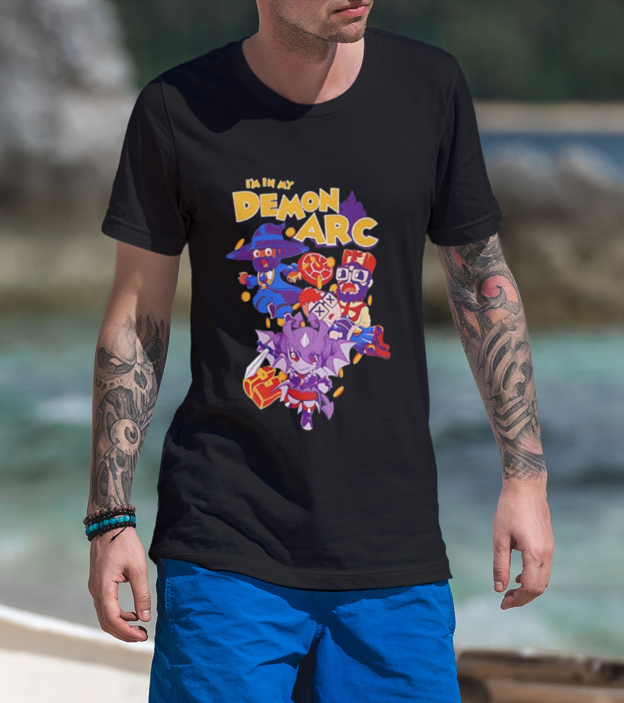 I’m In My Demon Arc Anime Characters Adventure T-Shirt