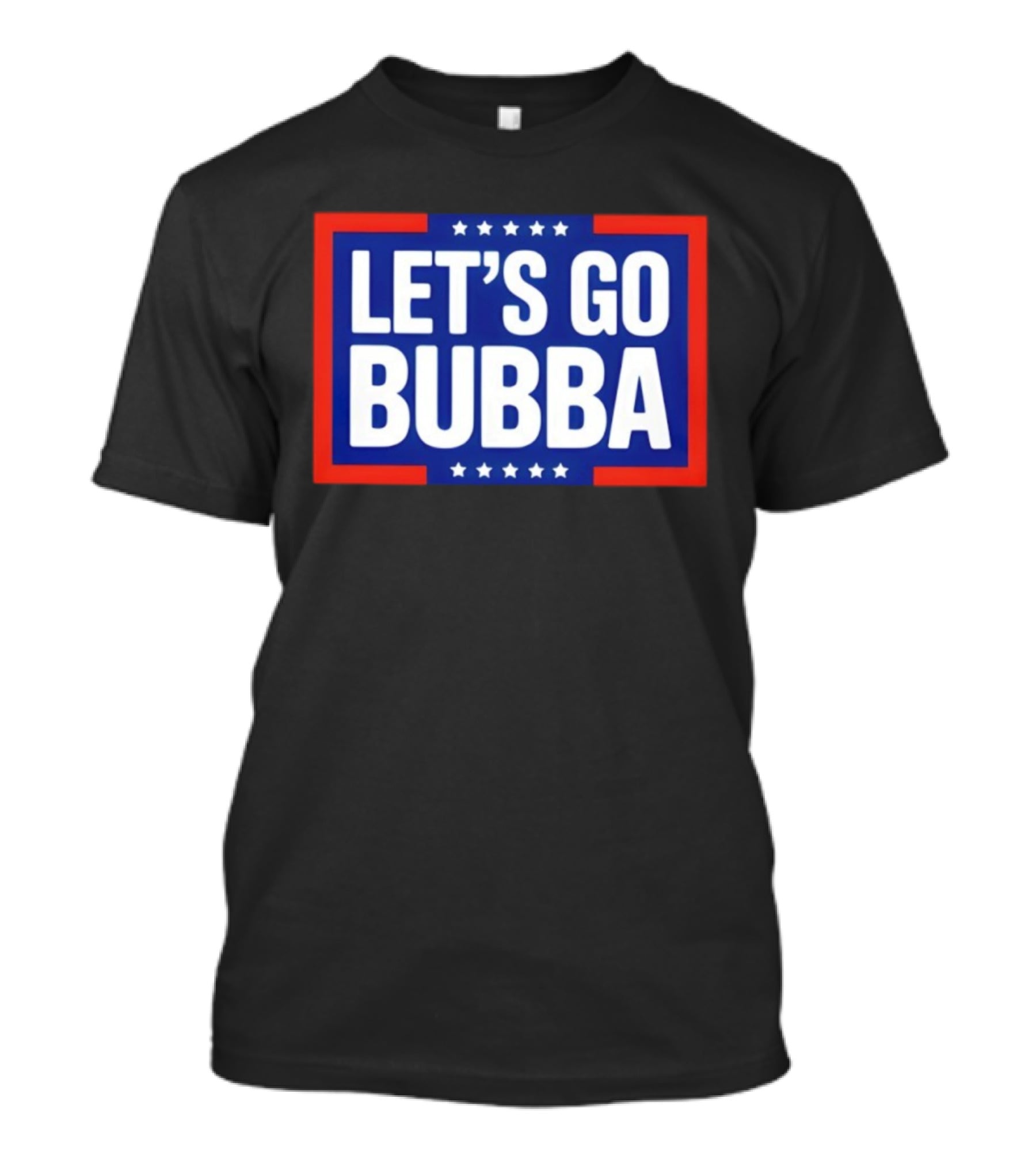 LET'S GO BUBBA Stars And Stripes Graphic T-Shirt