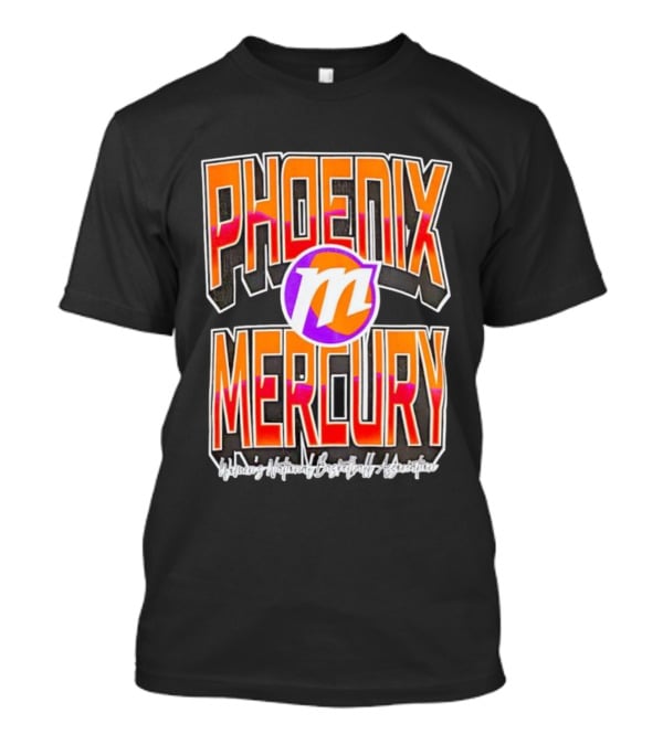 Phoenix Mercury Women's National Basketball Association Homage T-Shirt