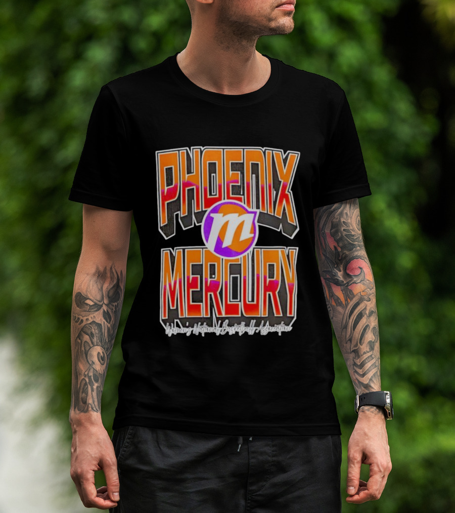 Phoenix Mercury Women's National Basketball Association Homage T-Shirt