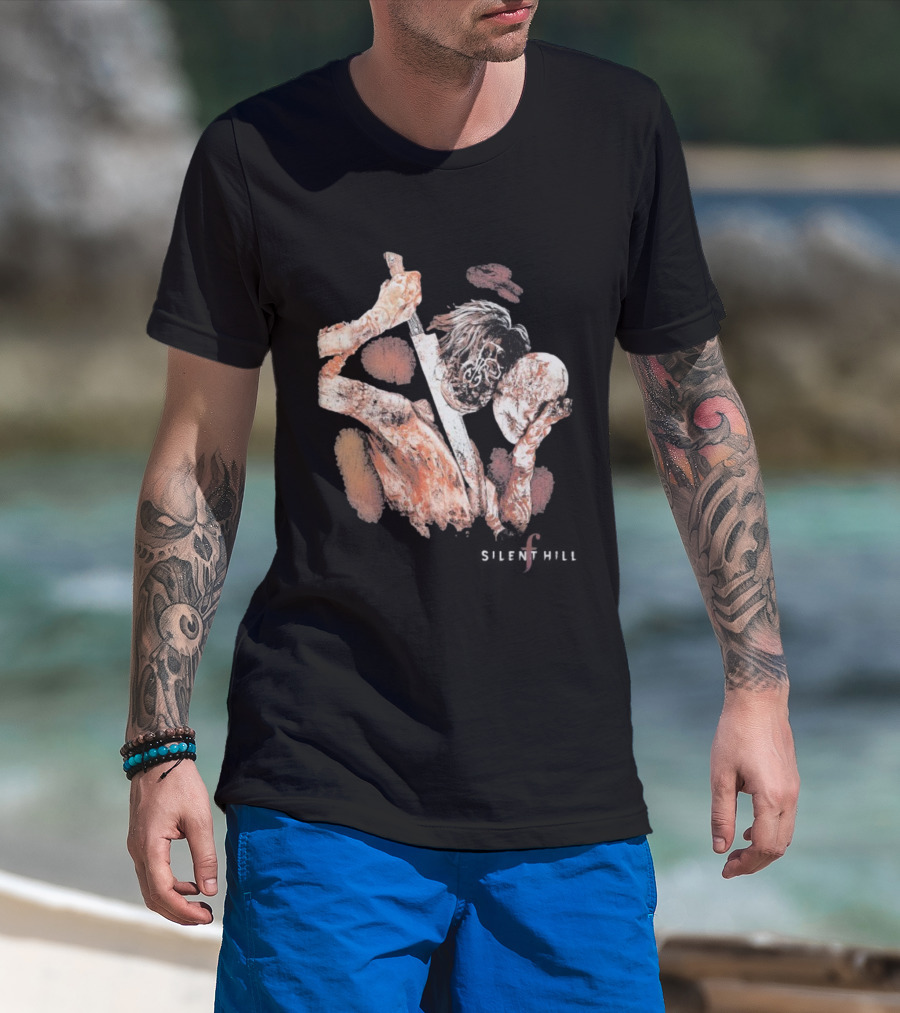 Silent Hill F Kashimashi Creature Artwork T-Shirt