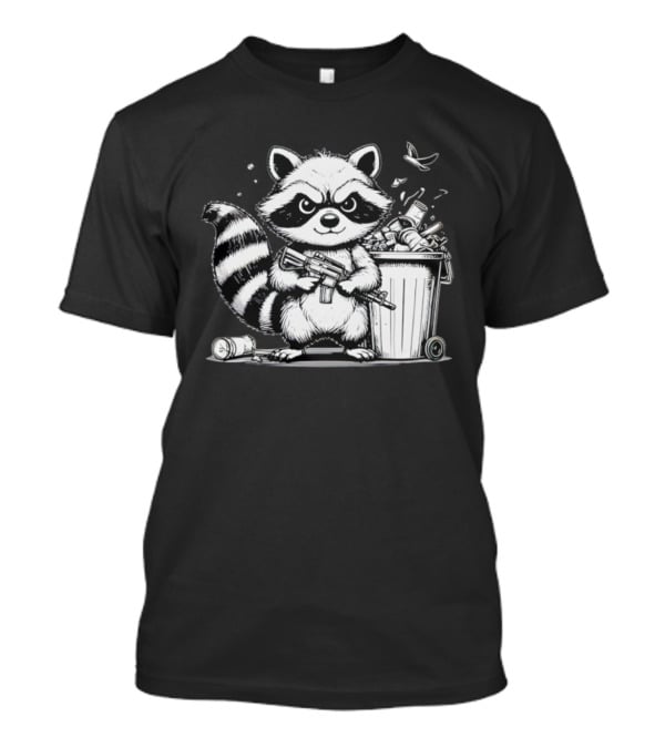 Tiberius The Trash Panda Armed With Quirk And Mischief T-Shirt