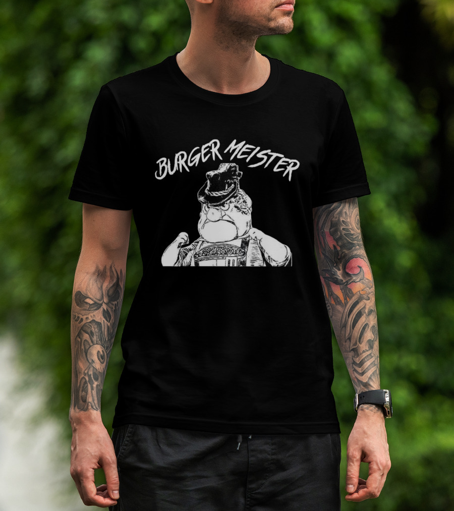 Burgermeister Meisterburger Santa Claus Is Comin’ To Town 1970 Character Illustration T-Shirt