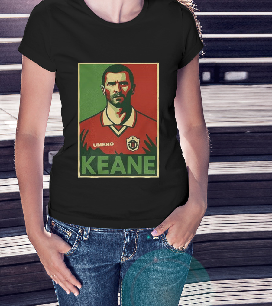 Roy Keane Umbro Football Icon T-Shirt
