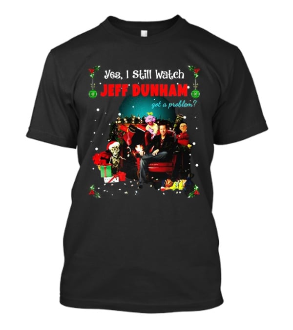 Jeff Dunham Christmas Got A Problem Comedy Puppets T-Shirt