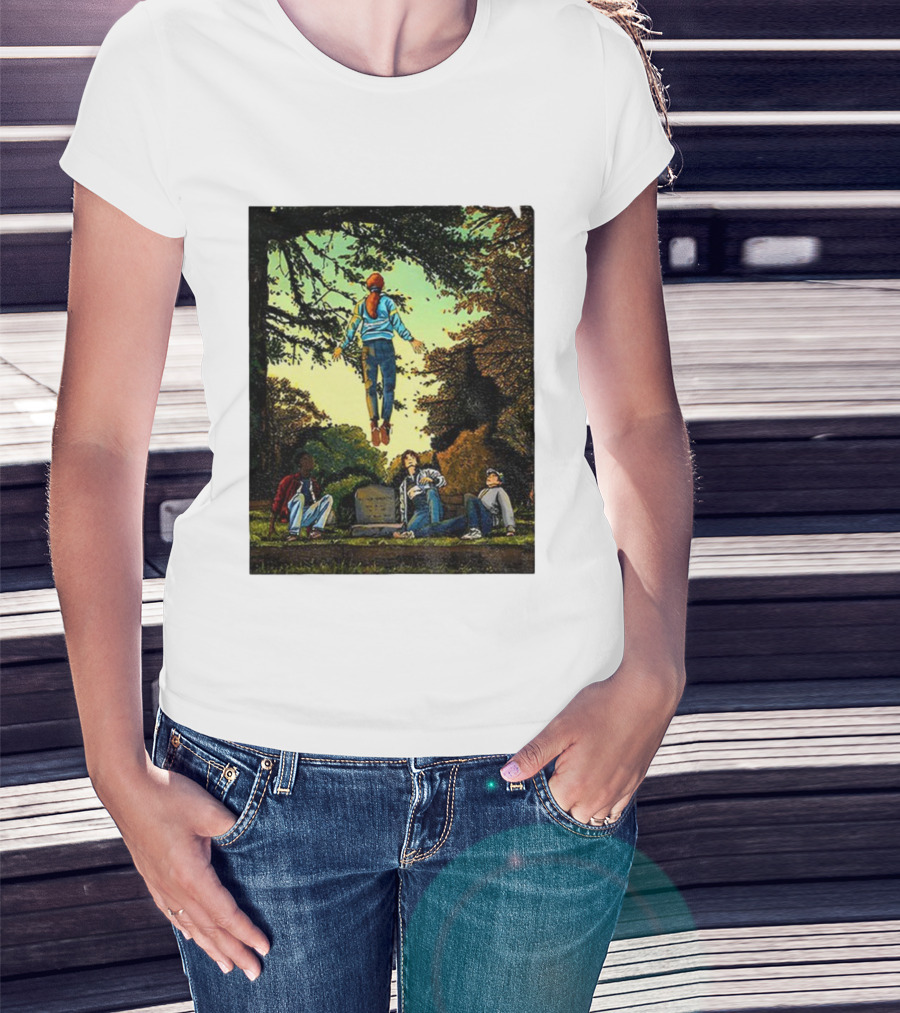 Running Up That Hill Max Friends Scene 80s Adventure T-Shirt