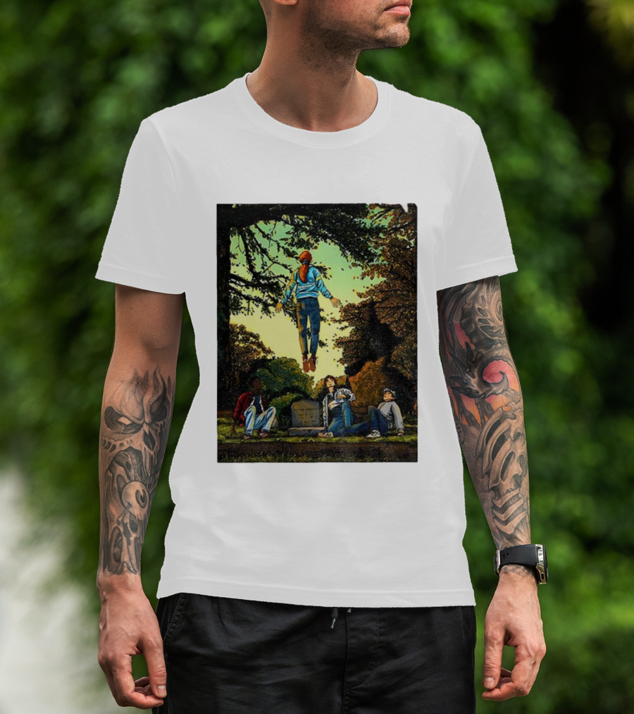 Running Up That Hill Max Friends Scene 80s Adventure T-Shirt