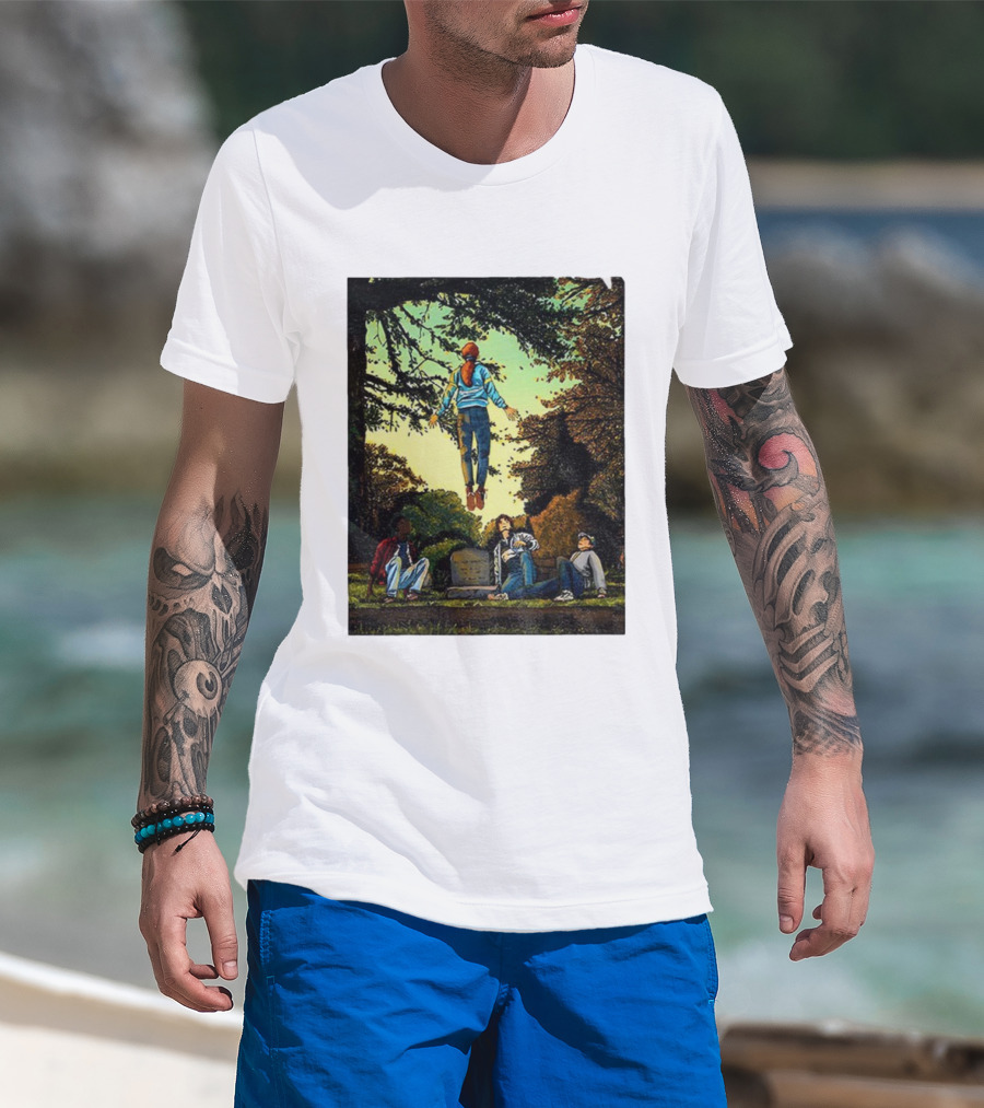 Running Up That Hill Max Friends Scene 80s Adventure T-Shirt
