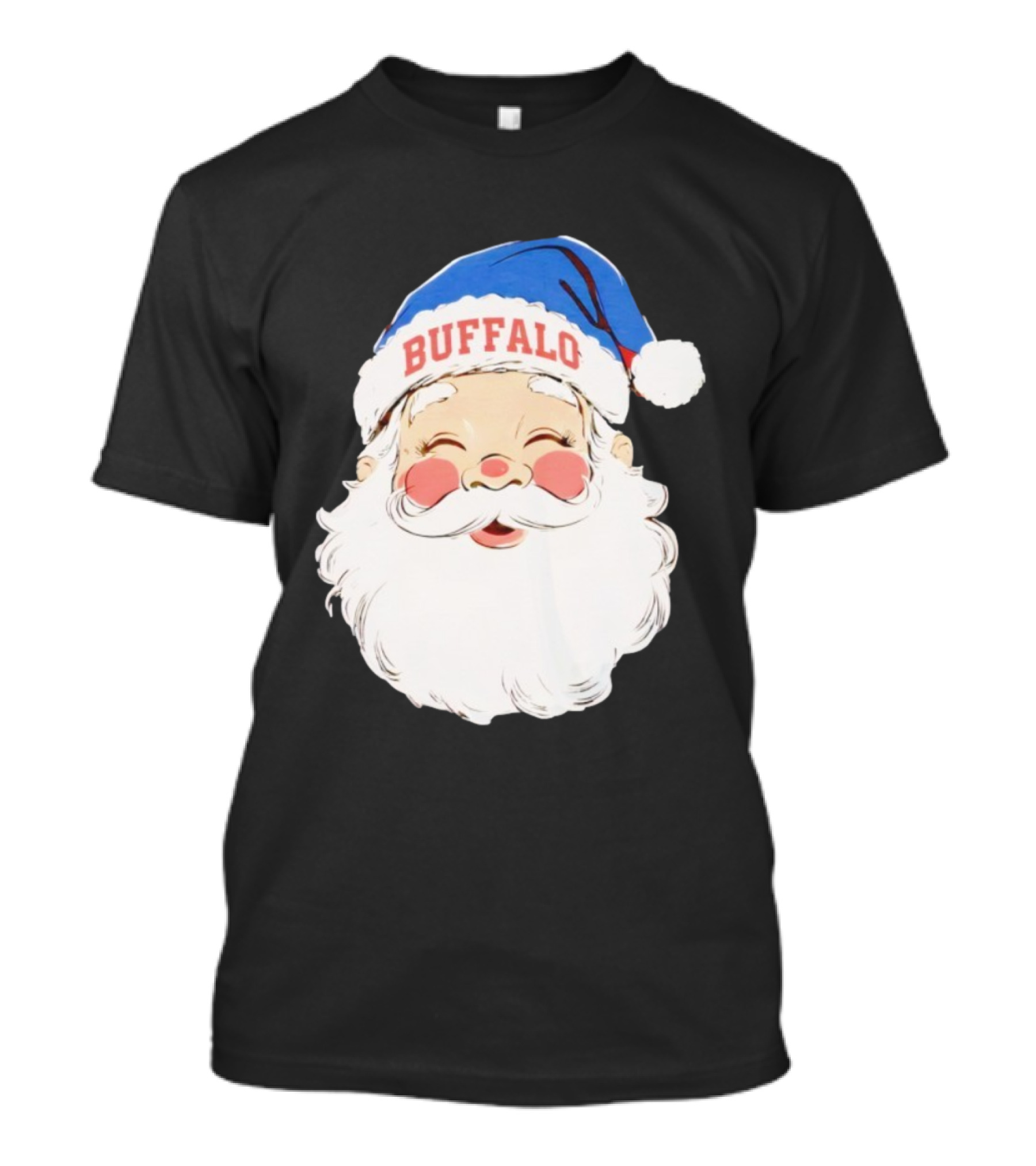 Buffalo Bills Merry Christmas Santa 2025 T-Shirt