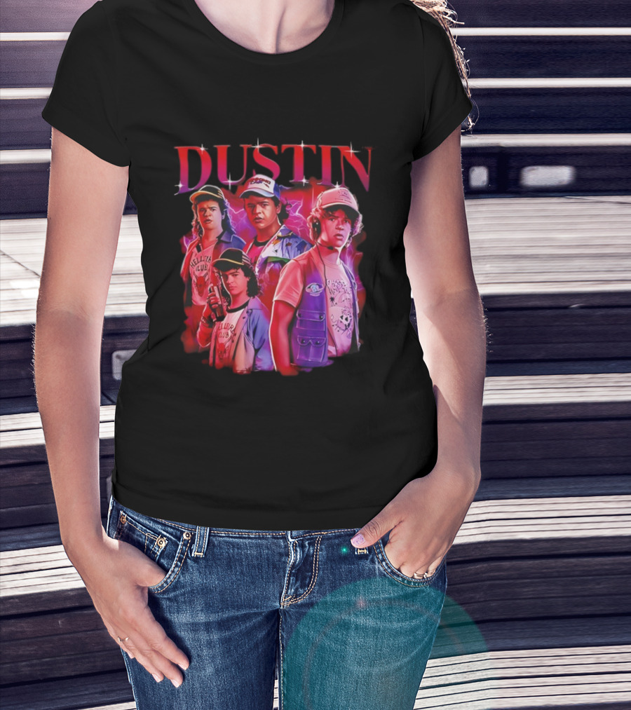 Dustin Henderson Stranger Things Hellfire Club Series T-Shirt