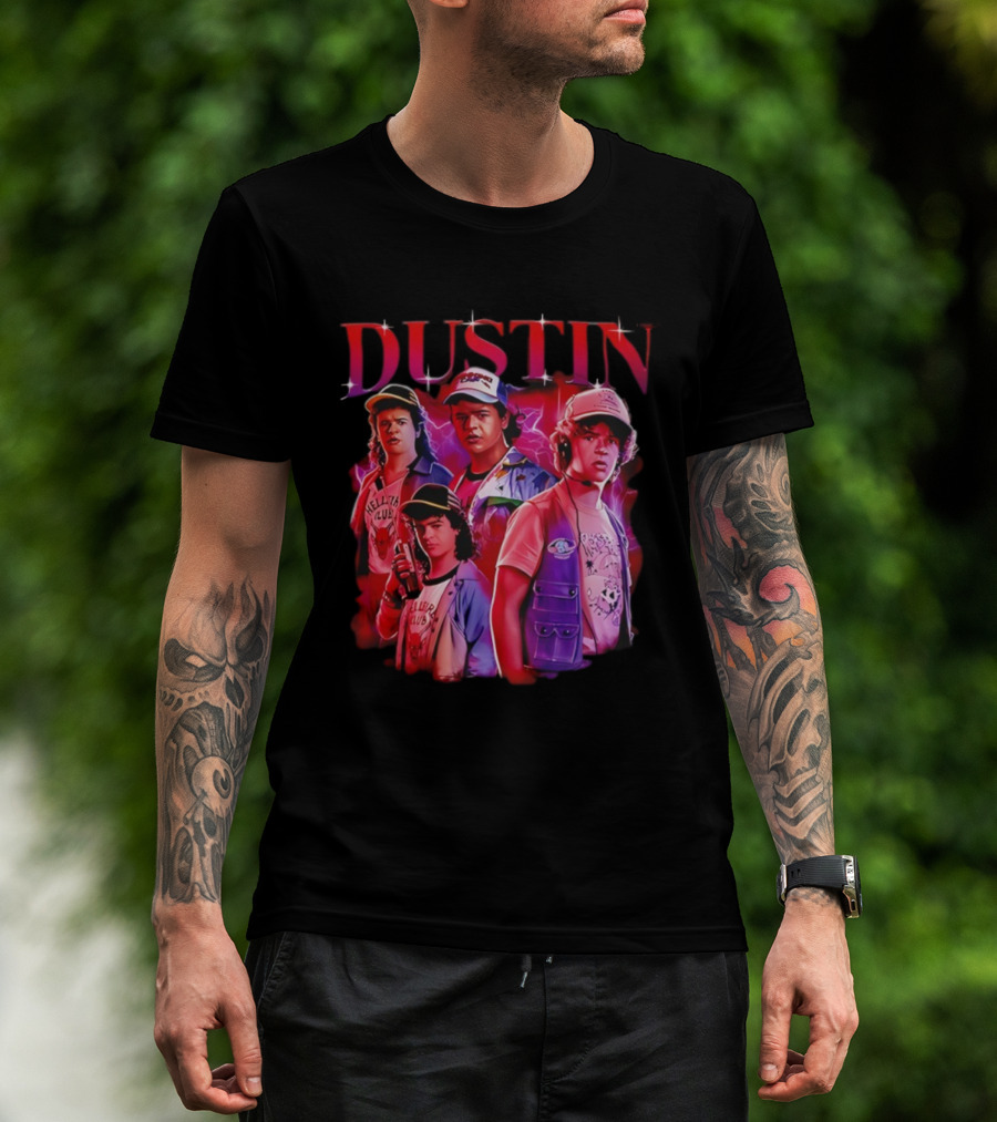 Dustin Henderson Stranger Things Hellfire Club Series T-Shirt