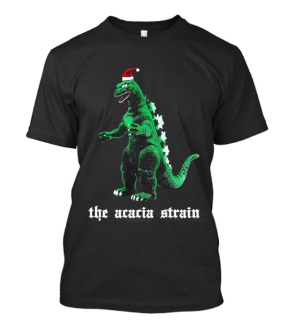 The Acacia Strain Godzilla Christmas Santa Hat T-Shirt