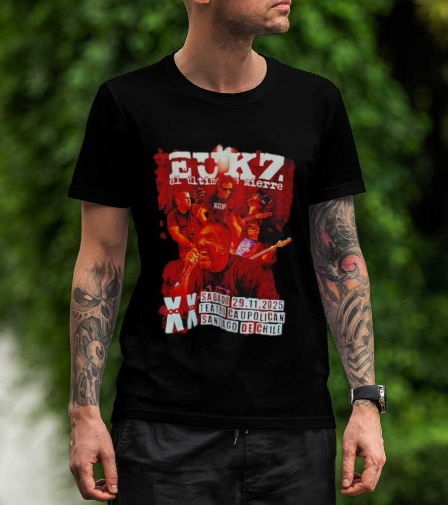 El Último Ke Zierre Santiago Chile Concert Teatro Caupolicán 29.11.2025 T-Shirt