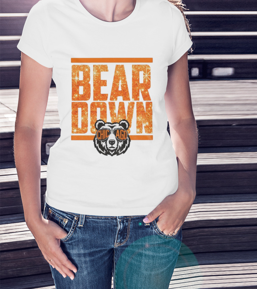 Bear Down Chicago Bears Mascot NFL Football Good Better Best T-Shirt