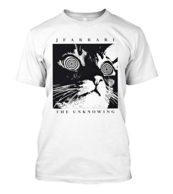 Jfarrari The Unknowing Cat Hypnotic Stare T-Shirt