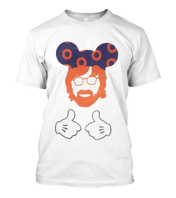 Phish Trey Anastasio Mickey Mouse Ears Vintage Style T-Shirt