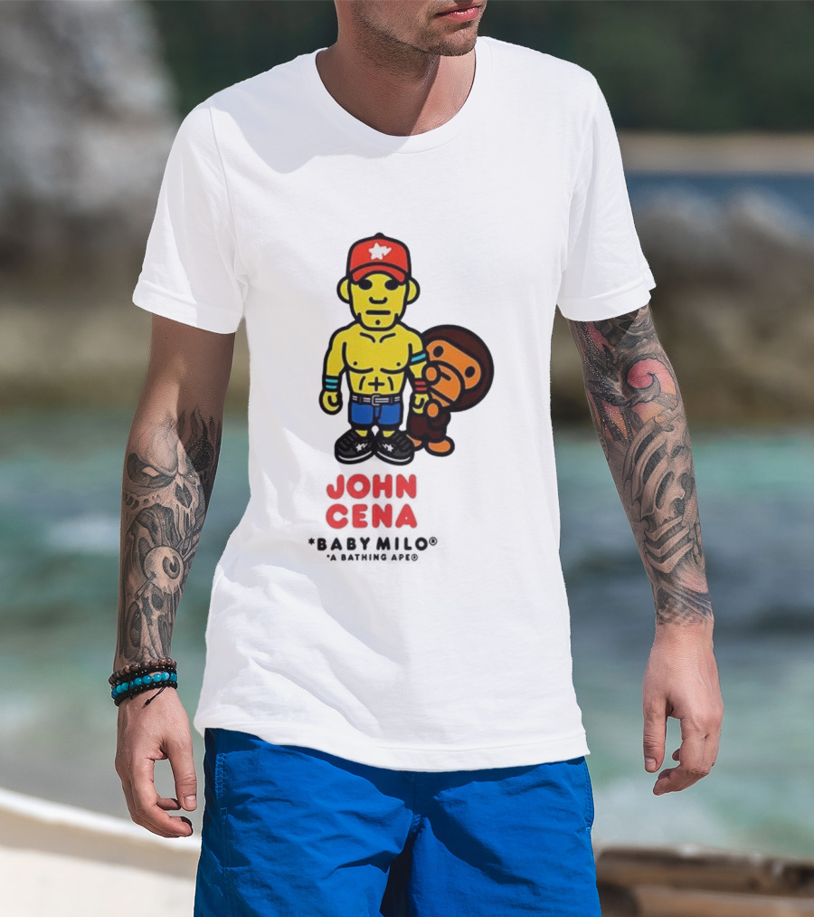 John Cena Baby Milo Collaboration Graphic T-Shirt